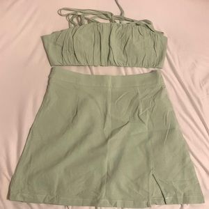 Green 2 Piece Set/ Never Worn